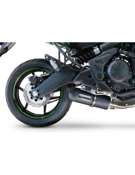 ESCAPE GPR Kawasaki Versys 650 2015/2016 e3 Furore Nero Sistema Homologado