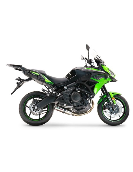 ESCAPE GPR Kawasaki Versys 650 2017/2020 e4 M3 Inox Sistema homologado con catalizador incluido