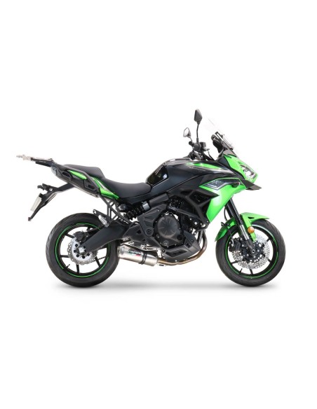 ESCAPE GPR Kawasaki Versys 650 2021/2022 e5 Satinox Sistema homologado con catalizador incluido