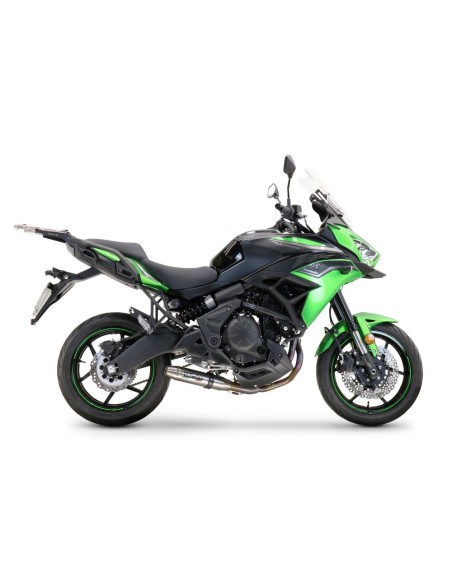 ESCAPE GPR Kawasaki Versys 650 2021/2022 e5 Deeptone Inox Sistema racing con Dbkiller no homologado