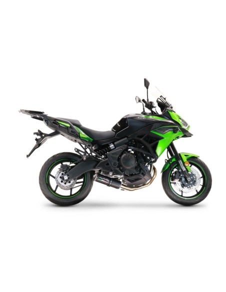 ESCAPE GPR Kawasaki Versys 650 2021/2022 e5 M3 Black Titanium Sistema racing con Dbkiller no homologado