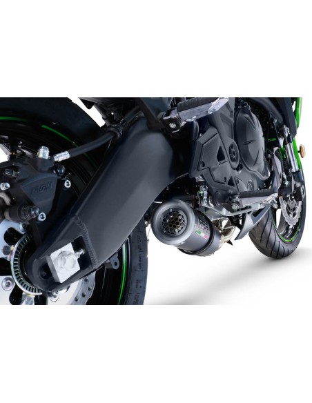 ESCAPE GPR Kawasaki Versys 650 2021/2022 e5 M3 Black Titanium Sistema racing con Dbkiller no homologado