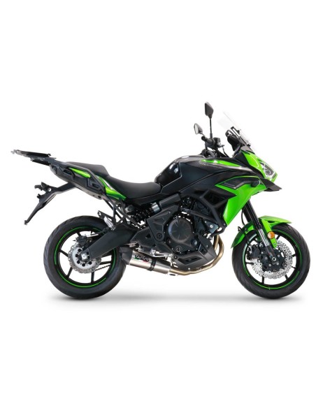 ESCAPE GPR Kawasaki Versys 650 2021/2022 e5 Grand Prix Evo Titanium Sistema racing con Dbkiller no homologado