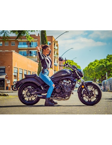 ESCAPE GPR Kawasaki Vulcan 650 S 2014/2016 e3 M3 Black Titanium Sistema homologado con catalizador incluido