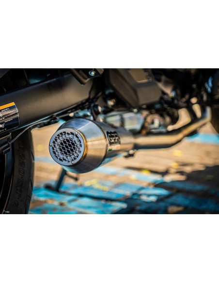 ESCAPE GPR Kawasaki Vulcan 650 S 2014/2016 e3 Ultracone Sistema homologado con catalizador incluido