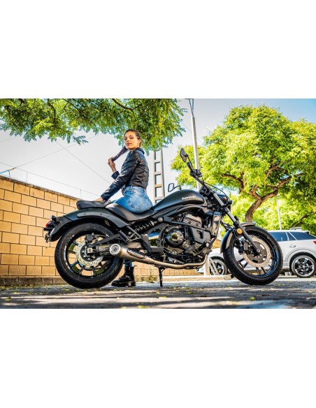 ESCAPE GPR Kawasaki Vulcan 650 S 2021/2023 e5 Powercone Evo Sistema homologado con catalizador incluido