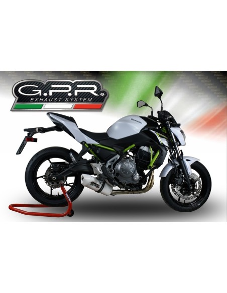 ESCAPE GPR Kawasaki Z 650 2017/2020 e4 Albus Evo4 Sistema homologado con catalizador incluido
