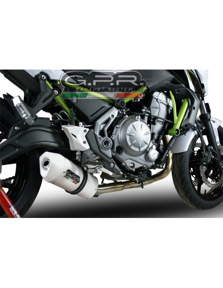 ESCAPE GPR Kawasaki Z 650 2017/2020 e4 Albus Evo4 Sistema homologado con catalizador incluido