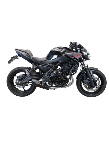 ESCAPE GPR Kawasaki Z 650 2017/2020 e4 Furore Evo4 Nero Sistema homologado con catalizador incluido