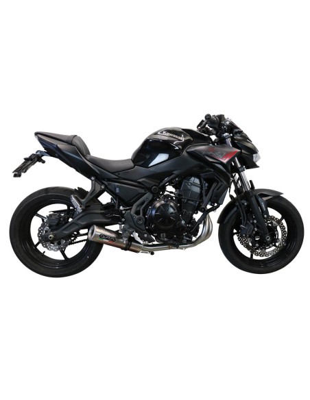 ESCAPE GPR Kawasaki Z 650 2017/2020 e4 M3 Inox Sistema homologado con catalizador incluido