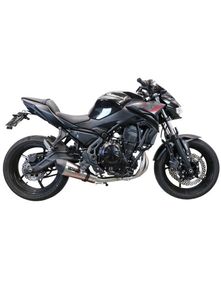 ESCAPE GPR Kawasaki Z 650 2017/2020 e4 Grand Prix Evo Titanium Sistema homologado con catalizador incluido