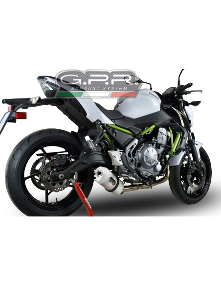 ESCAPE GPR Kawasaki Z 650 2021/2022 e5 Albus Evo4 Sistema homologado con catalizador incluido
