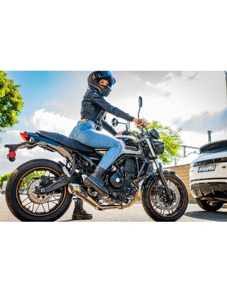 ESCAPE GPR Kawasaki Z 650 RS - ZR 650 RS Ann. 2021/2023 e5 Powercone Evo Silenciador homologado para ruido, escape completo ...