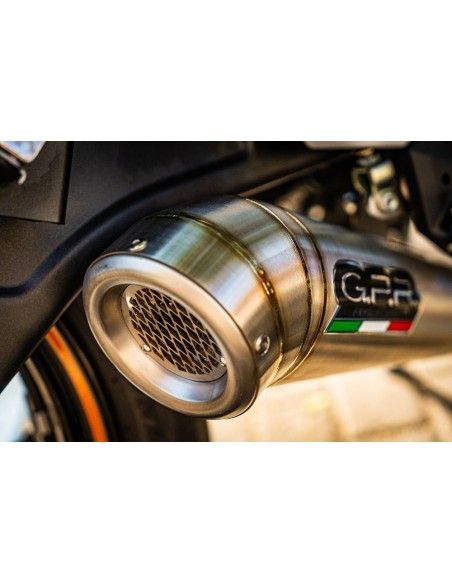 ESCAPE GPR Kawasaki Z 650 RS - ZR 650 RS Ann. 2021/2023 e5 Powercone Evo Silenciador homologado para ruido, escape completo ...