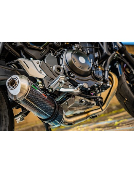 ESCAPE GPR Kawasaki Z 650 RS - ZR 650 RS Ann. 2021/2023 e5 Satinox Poppy Silenciador homologado para ruido, escape completo ...