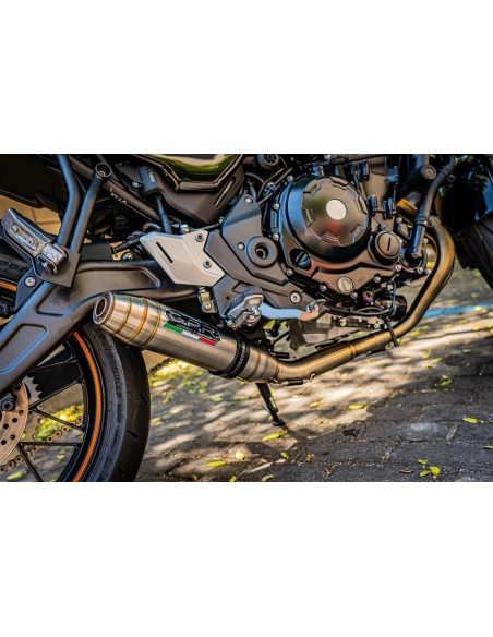 ESCAPE GPR Kawasaki Z 650 RS - ZR 650 RS Ann. 2021/2023 e5 Deeptone Inox Sistema racing