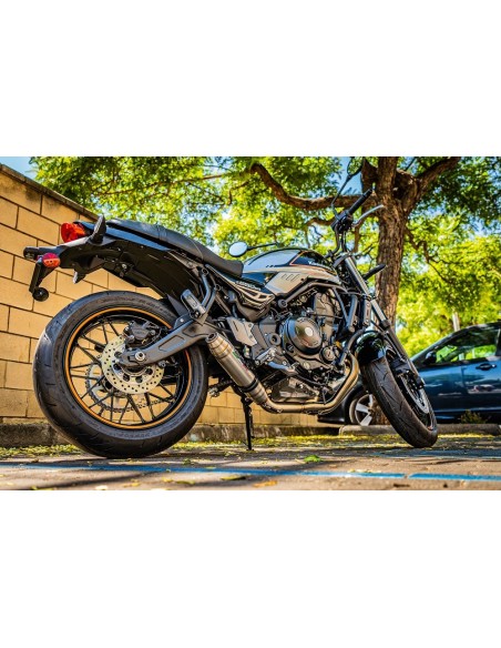 ESCAPE GPR Kawasaki Z 650 RS - ZR 650 RS Ann. 2021/2023 e5 Deeptone Inox Sistema racing