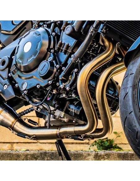 ESCAPE GPR Kawasaki Z 650 RS - ZR 650 RS Ann. 2021/2023 e5 M3 Black Titanium Sistema racing