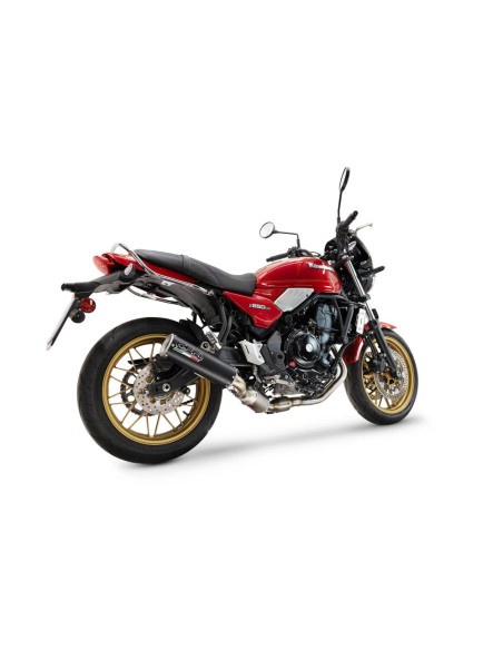 ESCAPE GPR Kawasaki Z 650 RS 2024/2025 e5 plus M3 Black Titanium Silenciador homologado para ruido, escape completo con ...