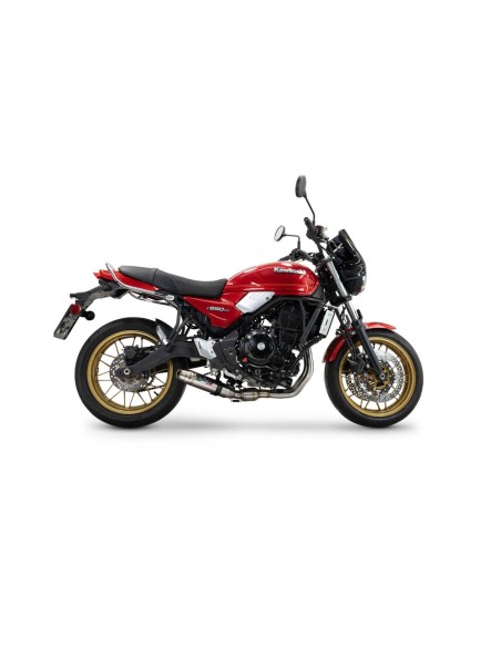 ESCAPE GPR Kawasaki Z 650 RS 2024/2025 e5 plus Deeptone Inox Sistema racing con Dbkiller no homologado