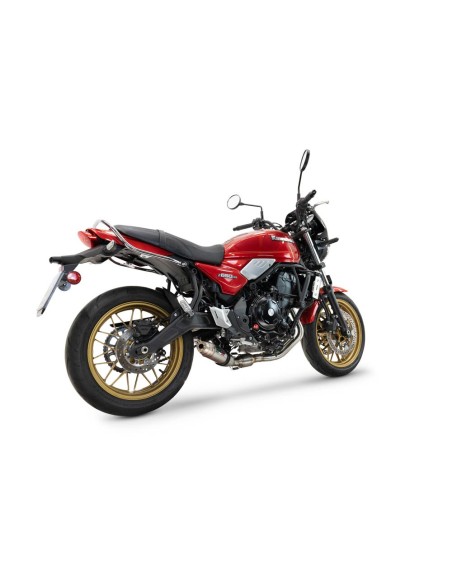 ESCAPE GPR Kawasaki Z 650 RS 2024/2025 e5 plus Deeptone Inox Sistema racing con Dbkiller no homologado
