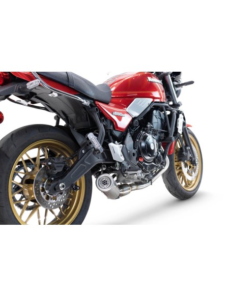 ESCAPE GPR Kawasaki Z 650 RS 2024/2025 e5 plus M3 Inox Sistema racing con Dbkiller no homologado