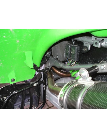 ESCAPE GPR Kawasaki Kfx 700 2004/2011 Deeptone Atv Sistema Homologado