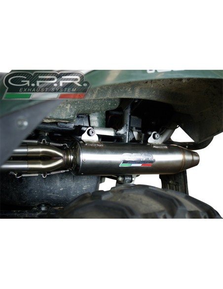 ESCAPE GPR Kawasaki BRUTE FORCE KVF 750 2005/2011 Deeptone Atv Sistema Homologado