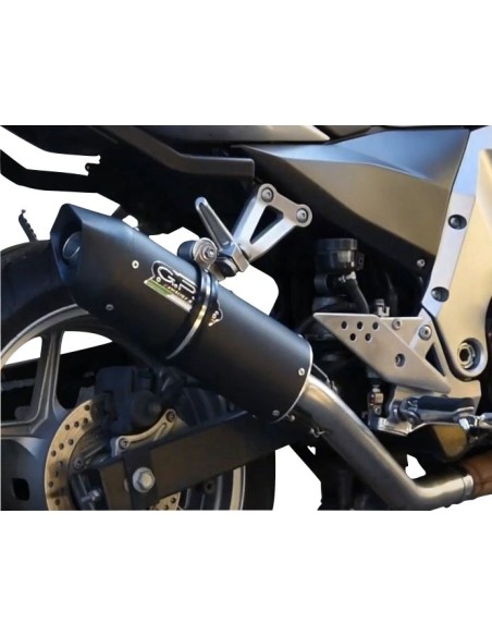 ESCAPE GPR Kawasaki Z 750 - R 2007/2014 Furore Nero Sistema homologado con catalizador incluido