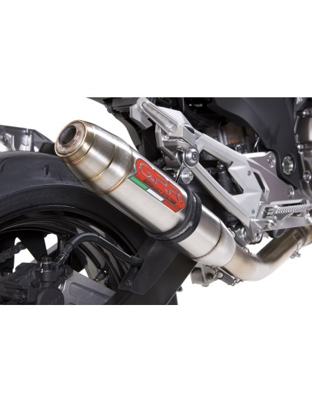ESCAPE GPR Kawasaki Z 800 E 2009/2016 e3 Deeptone Inox Sistema Homologado
