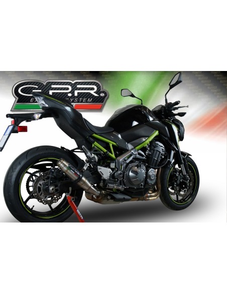 ESCAPE GPR Kawasaki Z 900 2017/2019 e4 Deeptone Inox Sistema Homologado