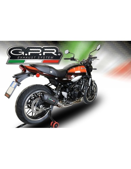 ESCAPE GPR Kawasaki Z 900 Rs 2021/2024 e5 Furore Evo4 Nero Sistema Homologado