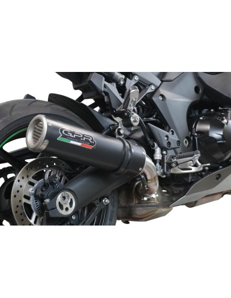 ESCAPE GPR Kawasaki Ninja 1000 Sx 2021/2024 e5 M3 Black Titanium Sistema Homologado
