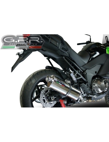 ESCAPE GPR Kawasaki Versys 1000 i.e. 2011/2014 Trioval Sistema Homologado