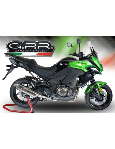 ESCAPE GPR Kawasaki Versys 1000 i.e. 2015/2016 e3 Trioval Sistema Homologado