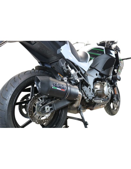 ESCAPE GPR Kawasaki Versys 1000 i.e. 2019/2020 e4 Furore Evo4 Nero Sistema Homologado