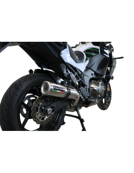 ESCAPE GPR Kawasaki Versys 1000 i.e. 2019/2020 e4 M3 Inox Sistema Homologado
