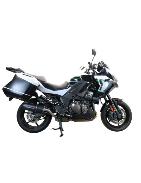 ESCAPE GPR Kawasaki Versys 1000 i.e. 2021/2024 e5 Furore Evo4 Nero Sistema Homologado