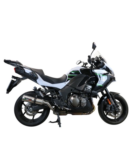 ESCAPE GPR Kawasaki Versys 1000 i.e. 2021/2024 e5 M3 Inox Sistema Homologado