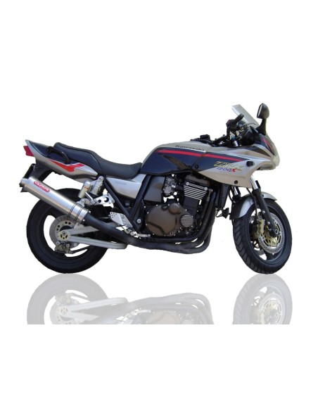 ESCAPE GPR Kawasaki Zrx 1100 1998/2001 Inox Tondo Sistema Homologado