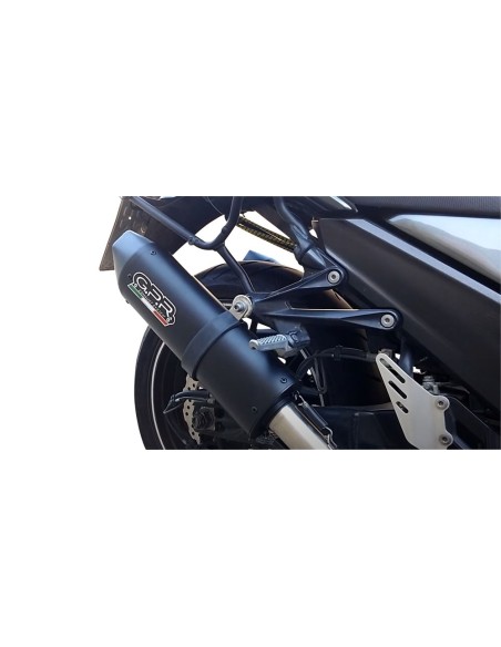 ESCAPE GPR Kawasaki Zzr 1400 2006/2007 Furore Nero Sistema homologado con catalizador incluido