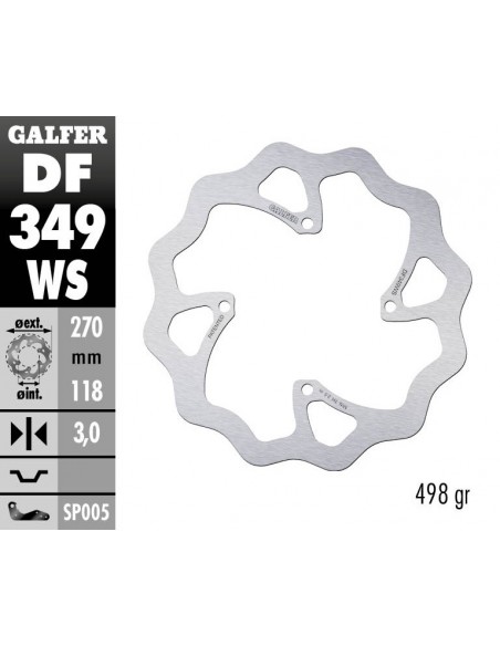 DISCO WAVE FIJO SOBREMEDIDA DF