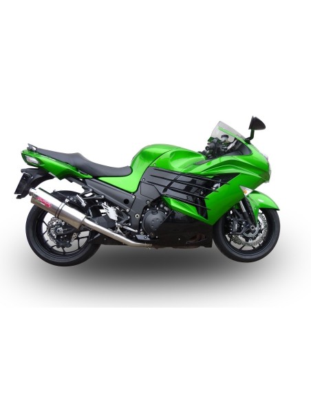 ESCAPE GPR Kawasaki Zzr 1400 2008/2011 Trioval Sistema Homologado