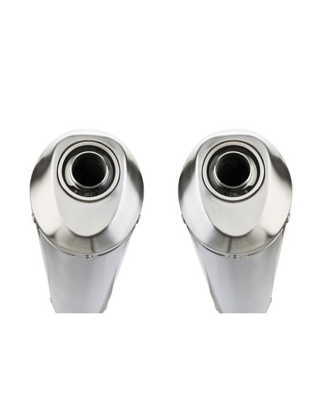 ESCAPE GPR Kawasaki Zzr 1400 2012/2016 e3 Satinox Sistema homologado con catalizador incluido