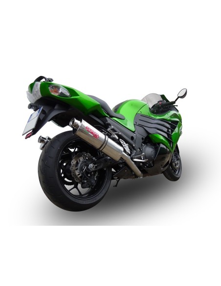 ESCAPE GPR Kawasaki Zzr 1400 2017/2022 e4 Trioval Sistema homologado con catalizador incluido