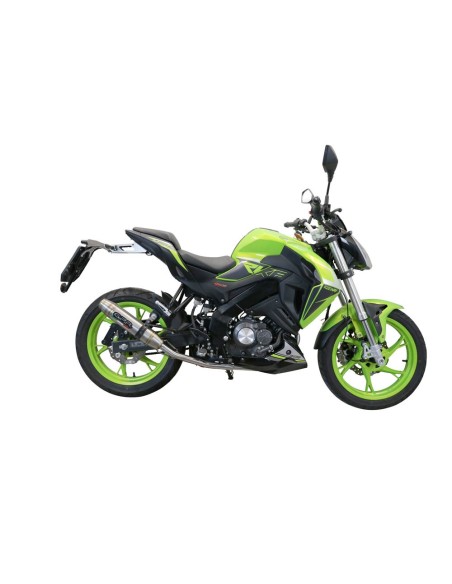 ESCAPE GPR Keeway Rkf 125 2021/2023 e5 Deeptone Inox Sistema homologado con catalizador incluido