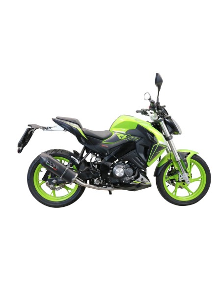 ESCAPE GPR Keeway Rkf 125 2021/2023 e5 Furore Evo4 Nero Sistema homologado con catalizador incluido