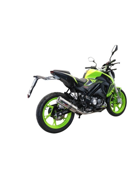 ESCAPE GPR Keeway Rkf 125 2021/2023 e5 M3 Inox Sistema homologado con catalizador incluido