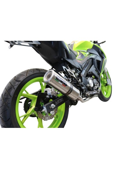 ESCAPE GPR Keeway Rkf 125 2021/2023 e5 M3 Inox Sistema homologado con catalizador incluido