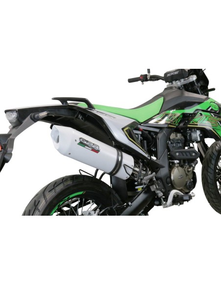 ESCAPE GPR KL MOTOR KXE 125 Enduro / Motard 2023 e5 Albus Evo4 Sistema homologado con catalizador incluido